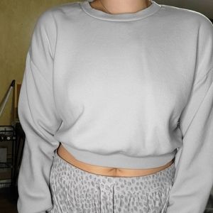 Cropped hoodie